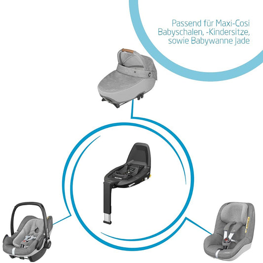 Maxi-Cosi FamilyFix3 i-Size Isofix Basisstation Schwarz