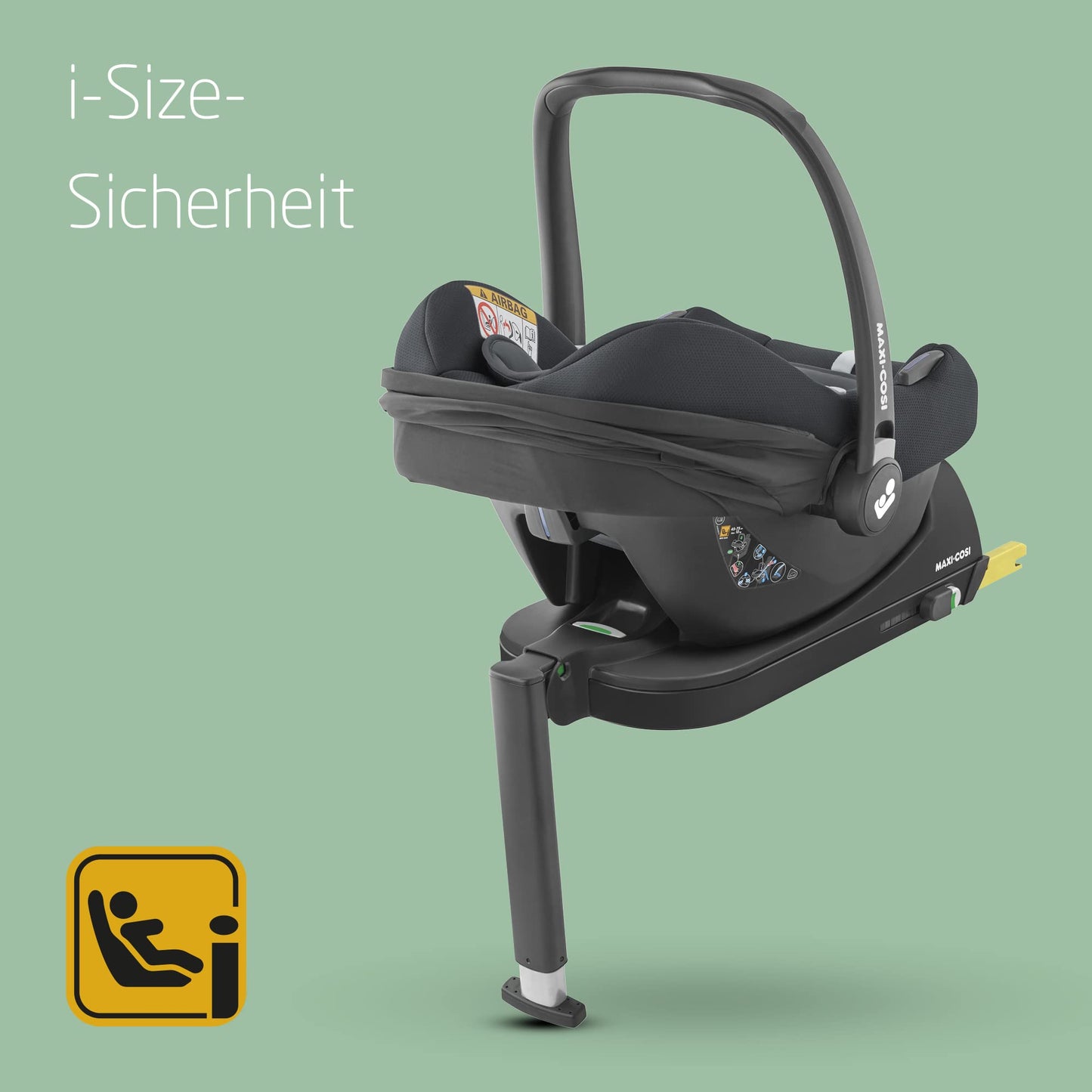 Maxi-Cosi CabrioFix i-Size Babyschale 0-12M 0-12kg Grau