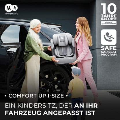 Kinderkraft Comfort UP i-Size 76-150cm Kindersitz Schwarz